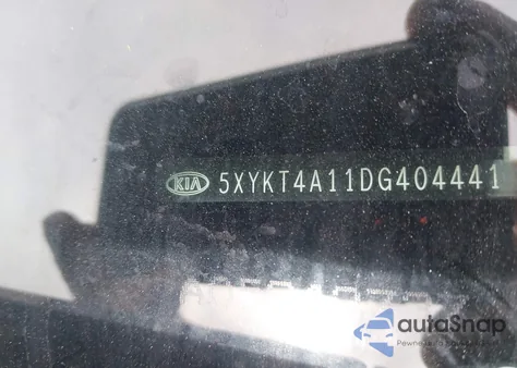 2013 Kia Sorento Lx z USA, uszkodzony, nr VIN 5XYKT4A11DG404441